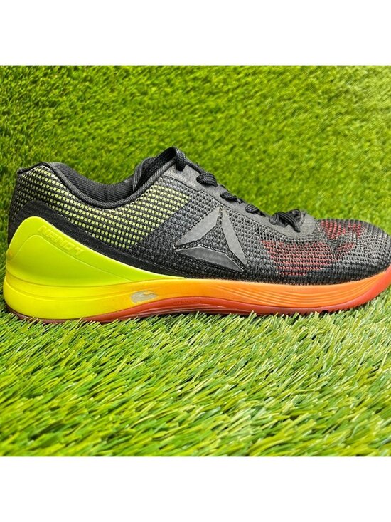 Reebok CrossFit Nano 7 Mens Size 10 Black Orange Green Running Shoes Sneakers main image 8